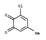 (8ci)-3-氯-5-甲基-O-苯醌结构式_20601-97-2结构式