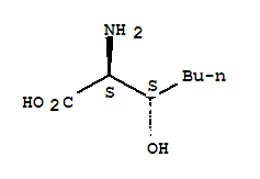 (2s,3s)-(9ci)-2-氨基-3-羟基-庚酸结构式_206191-54-0结构式