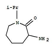 (9ci)-3-氨基六氢-1-(1-甲基乙基)-2H-氮杂革-2-酮结构式_206434-43-7结构式