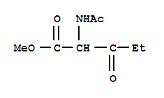  n-乙酰基-3-氧代-正缬氨酸甲酯结构式_207348-21-8结构式