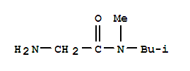 (9ci)-2-氨基-n-甲基-n-(2-甲基丙基)-乙酰胺结构式_208468-69-3结构式