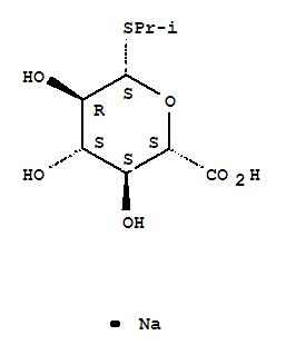 IPTGlcA*Na结构式_208589-93-9结构式