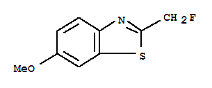 (8ci)-2-(氟甲基)-6-甲氧基-苯并噻唑结构式_20897-51-2结构式