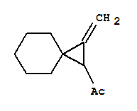 (9ci)-1-(2-亚甲基螺[2.5]-1-辛基)-乙酮结构式_210353-13-2结构式