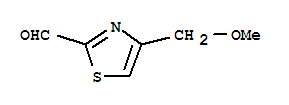 (9ci)-4-(甲氧基甲基)-2-噻唑羧醛结构式_211943-03-2结构式
