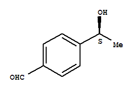 (9ci)-4-[(1s)-1-羟基乙基]-苯甲醛结构式_212696-86-1结构式