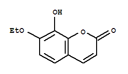 (9ci)-7-乙氧基-8-羟基-2H-1-苯并吡喃-2-酮结构式_212714-43-7结构式