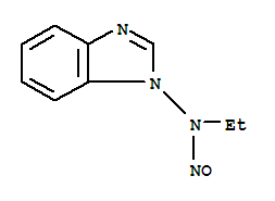 (9ci)-n-乙基-n-亚硝基-1H-苯并咪唑-1-胺结构式_213206-26-9结构式