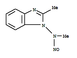 (9ci)-n,2-二甲基-n-亚硝基-1H-苯并咪唑-1-胺结构式_213206-28-1结构式