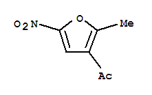 (9ci)-1-(2-甲基-5-硝基-3-呋喃)-乙酮结构式_213469-81-9结构式