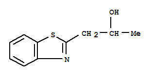 (9ci)-alpha-甲基-2-苯并噻唑乙醇结构式_213682-45-2结构式
