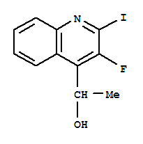 1-(3-氟-2-碘-4-喹啉)-乙醇结构式_213772-79-3结构式