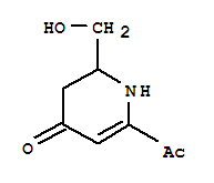(9ci)-6-乙酰基-2,3-二氢-2-(羟基甲基)-4(1H)-吡啶酮结构式_214218-63-0结构式