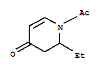 (9ci)-1-乙酰基-2-乙基-2,3-二氢-4(1H)-吡啶酮结构式_214626-89-8结构式