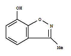(9ci)-3-甲基-1,2-苯异噁唑-7-醇结构式_214760-33-5结构式