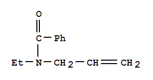 (9ci)-n-乙基-n-2-丙烯基-苯甲酰胺结构式_214766-79-7结构式