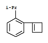 (9ci)-1-(1-环丁烯-1-基)-2-(1-甲基乙基)-苯结构式_215038-37-2结构式