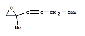 (9ci)-2-(3-甲氧基-1-丙炔)-2-甲基-环氧乙烷结构式_2151-45-3结构式