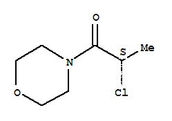 (9ci)-4-[(2s)-2-氯-1-氧代丙基]-吗啉结构式_215299-56-2结构式