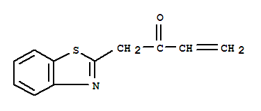 (9ci)-1-(2-苯并噻唑)-3-丁烯-2-酮结构式_215503-85-8结构式