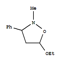 (9ci)-5-乙氧基-2-甲基-3-苯基-异噁唑啉结构式_215509-17-4结构式