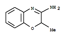 2-甲基-2H-1,4-苯并噁嗪-3-胺结构式_215584-60-4结构式