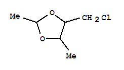 (8ci)-4-(氯甲基)-2,5-二甲基-1,3-二氧戊环结构式_21590-13-6结构式