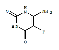 2,4(1H,3h)-pyrimidinedione, 6-amino-5-fluoro-(9ci)Structure,21615-11-2Structure 2,4(1H,3h)-pyrimidinedione, 6-amino-5-fluoro-(9ci) Structure,21615-11-2Structure