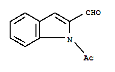 1-乙酰基-1H-吲哚-2-羧醛结构式_216530-78-8结构式