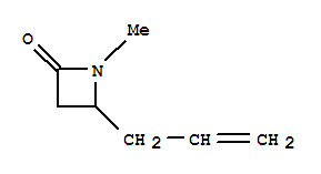 (9ci)-1-甲基-4-(2-丙烯基)-2-氮杂啶酮结构式_216856-61-0结构式