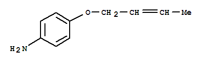 (9ci)-4-(2-丁烯氧基)-苯胺结构式_216877-37-1结构式