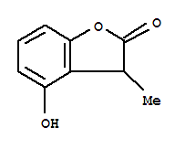  4-羟基-3-甲基-2(3H)-苯并呋喃酮结构式_21872-07-1结构式