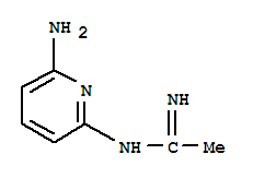 (9ci)-n-(6-氨基-2-吡啶)-盐酸乙脒结构式_219137-21-0结构式