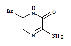 3-氨基-6-溴-2(1H)-吡嗪酮结构式_21943-14-6结构式