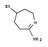 (9ci)-4-乙基-3,4,5,6-四氢-2H-氮杂革-7-胺结构式_219477-60-8结构式