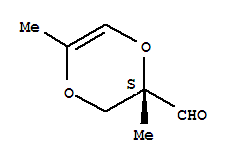 (2s)-(9ci)-2,3-二氢-2,5-二甲基-1,4-二噁英-2-羧醛结构式_219526-09-7结构式