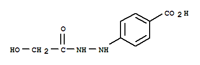 (9ci)-4-[2-(羟基乙酰基)肼基]-苯甲酸结构式_219553-27-2结构式