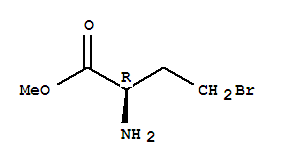 (r)-2-氨基-4-溴丁酸甲酯结构式_219752-67-7结构式