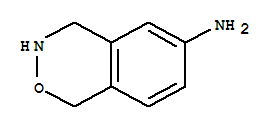 (8ci)-6-氨基-3,4-二氢-1H-2,3-苯并噁嗪结构式_21977-29-7结构式