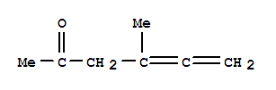 (7ci,8ci,9ci)-4-甲基-4,5-己二烯-2-酮结构式_2199-34-0结构式
