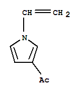 (9ci)-1-(1-乙烯-1H-吡咯-3-基)-乙酮结构式_219910-55-1结构式