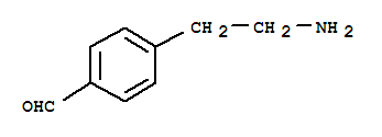 (9ci)-4-(2-氨基乙基)-苯甲醛结构式_219919-48-9结构式