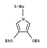 (9ci)-1-(1,1-二甲基乙基)-3,4-二乙氧基-1H-吡咯结构式_220280-01-3结构式