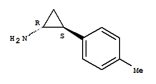 (1r,2s)-(9ci)-2-(4-甲基苯基)-环丙胺结构式_220349-91-7结构式