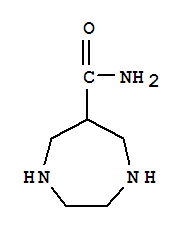(9ci)-六氢-1H-1,4-二氮杂卓-6-羧酰胺结构式_220364-86-3结构式