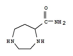 (9ci)-六氢-1H-1,4-二氮杂卓-5-羧酰胺结构式_220364-88-5结构式