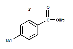 (9ci)-4-氰基-2-氟-苯甲酸乙酯结构式_220389-15-1结构式