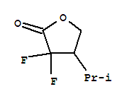 (9ci)-3,3-二氟二氢-4-(1-甲基乙基)-2(3H)-呋喃酮结构式_220432-35-9结构式