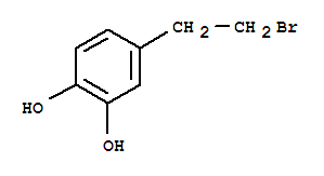 (9ci)-4-(2-溴乙基)-1,2-苯二醇结构式_220556-03-6结构式