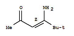 (9ci)-4-氨基-5,5-二甲基-3-己烯-2-酮结构式_220716-00-7结构式